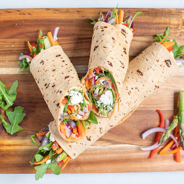 Hummus Veggie Wraps Fresh Cravings